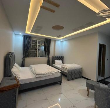 Deluxe Master Room with Private Terrace and Mountain View Askari Lodges Murree