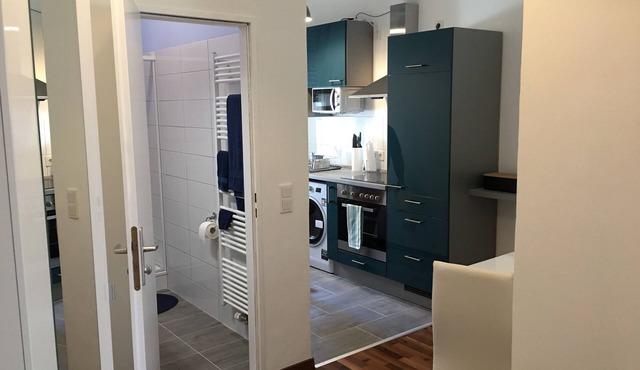 Deluxe Suite with Full Kitchen in Central Frankfurt