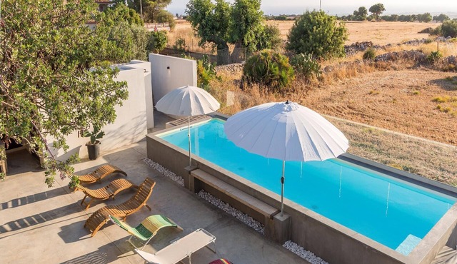 Demetra, modern villa with swimming pool and sea view