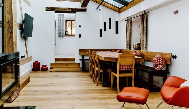 Denkmalgeschütztes Chalet mit Drei Schlafzimmern