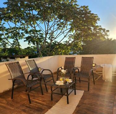 Depto privado con gran terraza y parking gratis