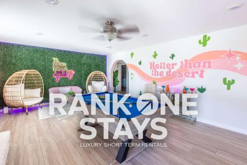 Desert Oasis With Pool Mini Golf King Bed RV Parking