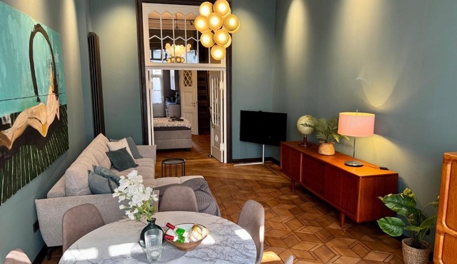 Design-Apartment Benedict Luxus, Stil & Workspace
