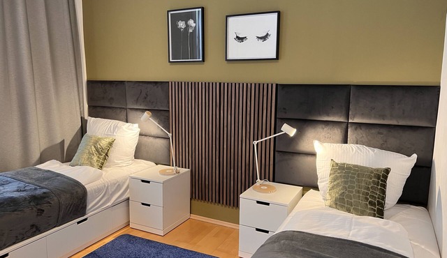 Design Flat mit Zwei Schlafzimmern für 5 Personen in Berlin-mitte, Museuminsel