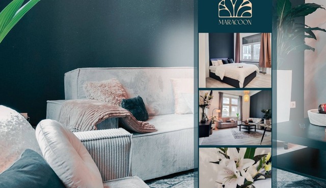 *Design loft 50sqm, central & quiet, close to trade fair/HBF