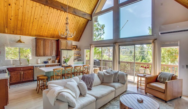 Designer A-frame in Lake Arrowhead w/Game Room