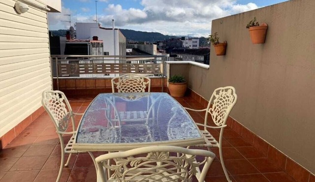 Designer penthouse with terrace