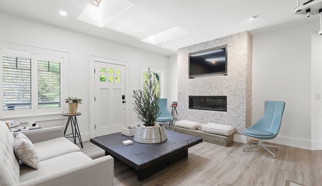 Designer Home with Wraparound Porches & Fire Pit
