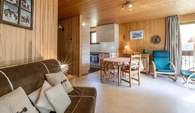 Direct access slopes La Clusaz, 3 rooms, pets allowed