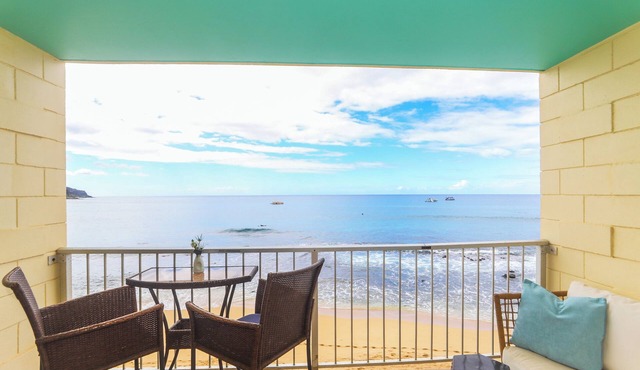 Direct Oceanfront, Great Surfing, A/C
