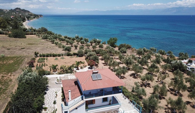 Directly at the beach, in calm, rural environment - holiday apartment Messenia,