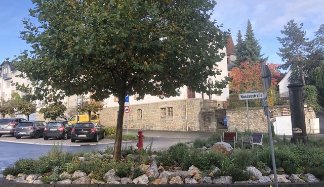 Directly on the historic city wall
