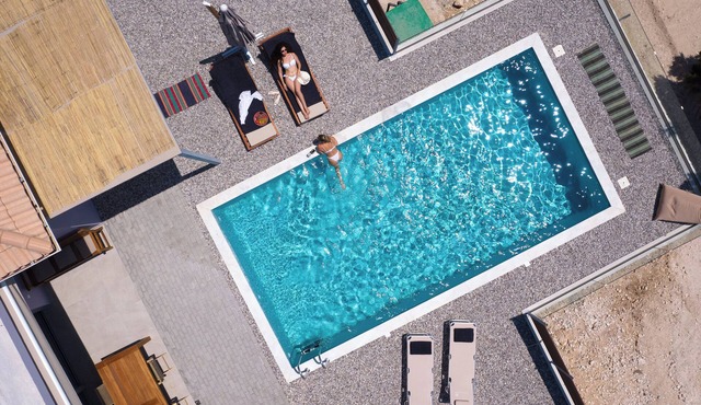 Disabled-friendly luxury villa with pool near Lefkada's best beaches