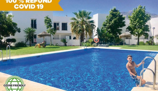 Disinfected Casa CLAUDIA: luxurious, 3 bedrooms, 4 pools, WIFI, AC, beach close