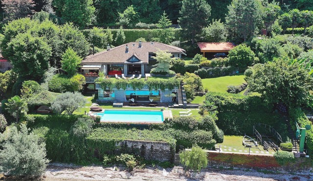 Distinctive stylish villa with pool directly on the lake shore! - Villa Isa