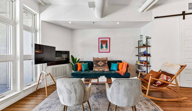 Dog-Friendly 2BR Boho Loft in RiNo | Walk to Mission Ballroom & Breweries