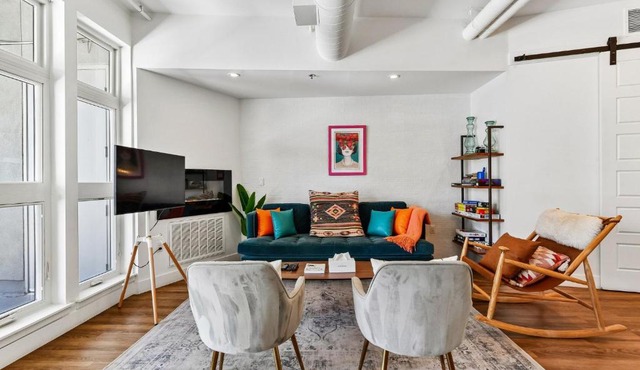 Dog-Friendly 2BR Boho Loft in RiNo | Walk to Mission Ballroom & Breweries