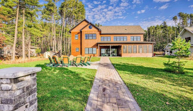 Dog-friendly lakefront home with firepit, 2 grills, fireplace, dock, & kayaks