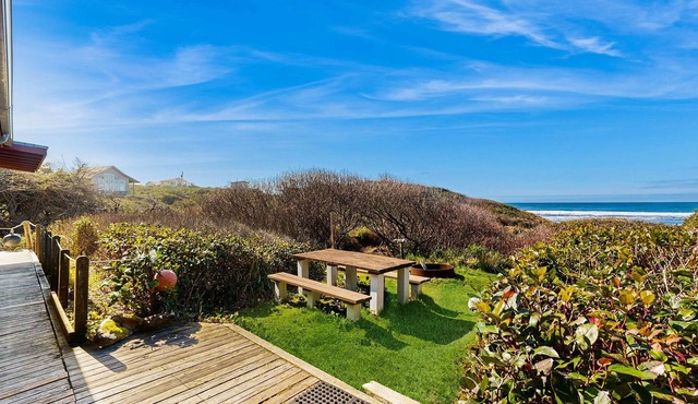 Dog-Friendly Oceanfront Cabin in the Trees with Gorgeous Views