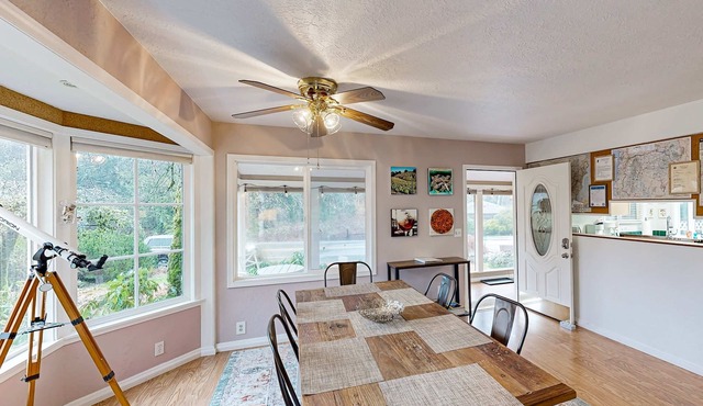 Dog Friendly Two Story Home near the Beach with Free WiFi Gas Grill and Firepit