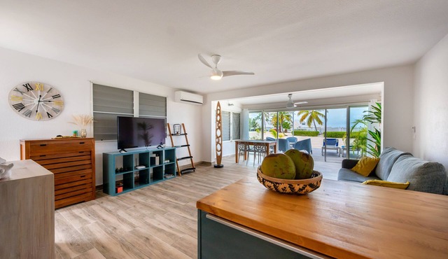 Dolce apartment on the beach of the Baie Nettlé NBBC