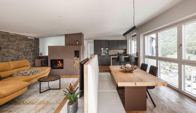 Dolomites Alpin Penthouse, 90qm, privat Sauna - privat Whirlpool