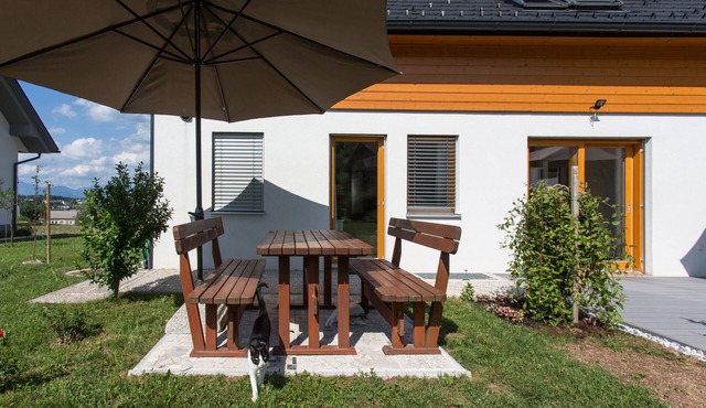 DOMOVOJ, Forest view apartment, between Ljubljana and Bled, with terrace