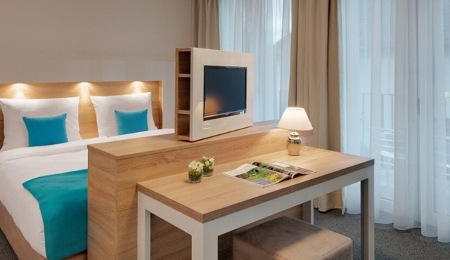 Doppelzimmer Komfort Plus mit WC und Dusche