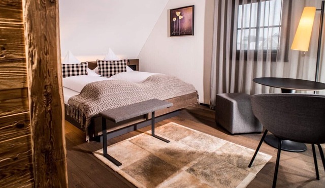 Doppelzimmer Chalet Plus mit WC und Dusche