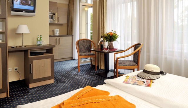Doppelzimmer mit Balkon - Strandhotel Nordischer Hof