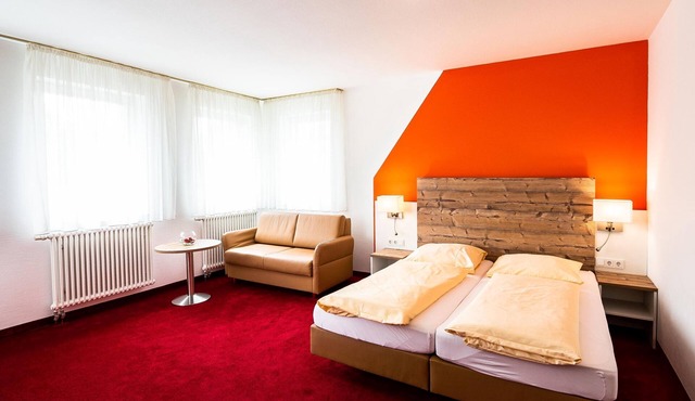 Doppelzimmer mit Flatscreen und WLAN