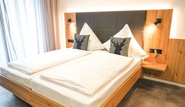 Doppelzimmer mit Küche im Gästehaus