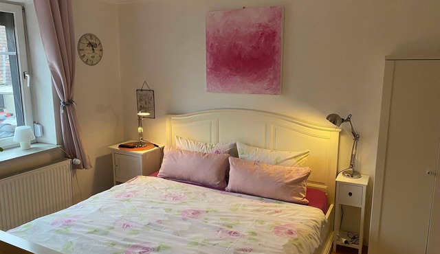 Double room with bathroom - bed&breakfast Worpsweder Blick