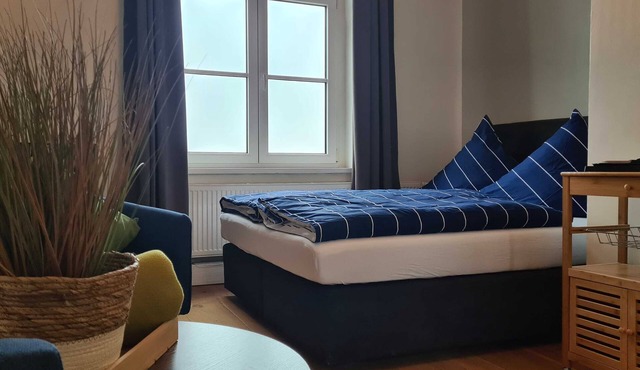 Double room 3 (18-30m², 2pers.), fridge, Smart-TV - Altes Lazarett