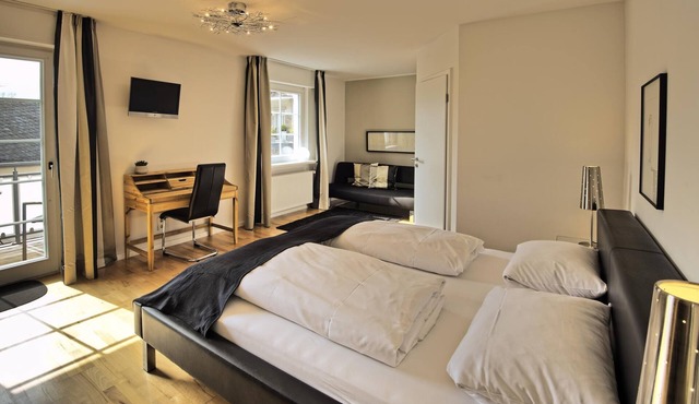Double room-Deluxe-Ensuite-Balcony-Doppelzimmer mit Balkon
