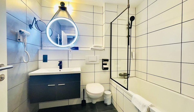 Double room shower/bath/WC Deluxe - Berghotel Kristall