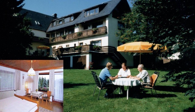 Double room, shower, toilet, balcony - Gästehaus Zeh