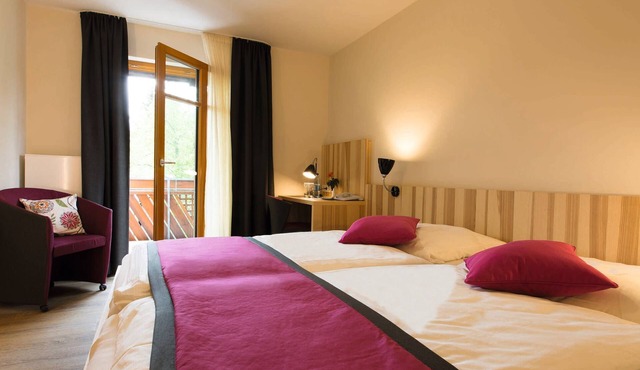 Double room small (with balcony) - Brewery-Gasthof Pfister