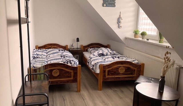 Double room Ueckermünde for 2 pers. with shower/WC - Pension Tweete Heimat