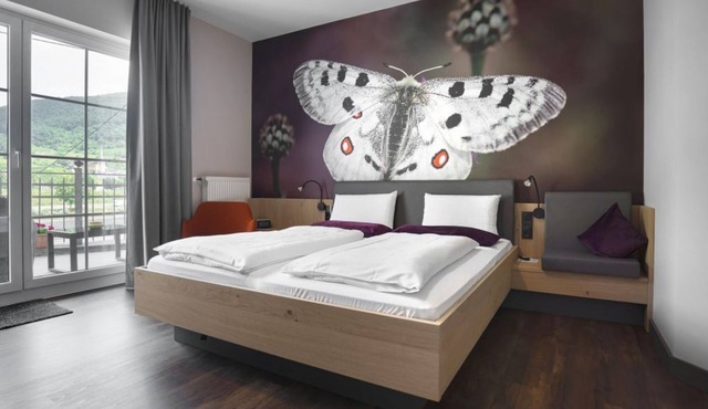 Double Room with Moselle View - Hotel Weinhaus Halfenstube