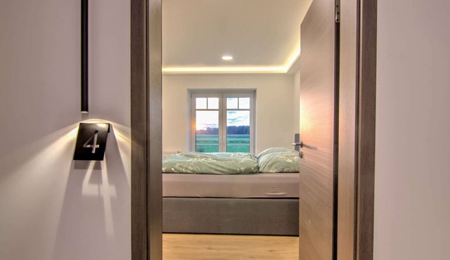 Double room with kitchen and bathroom