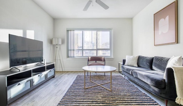 Downtown Bellevue 2BR w WD Storage nr Shops SEA-221