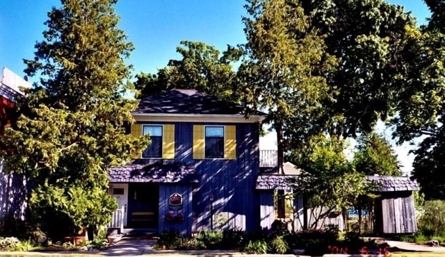 Downtown Duplex with Views of Park, Beach, & Church