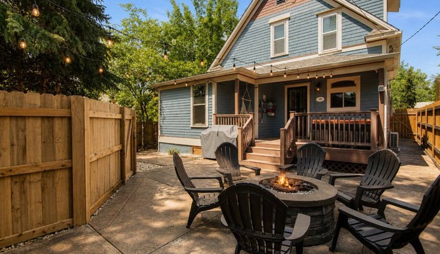 Downtown Family Home w/Hot Tub, Patio, Fire Pit, by Forest & Peak Retreats
