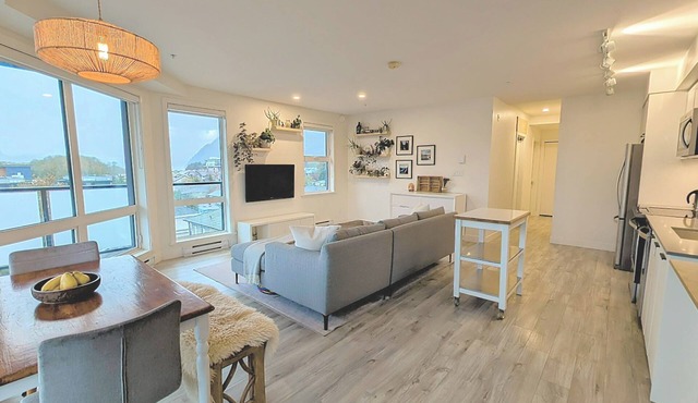 Downtown Squamish Penthouse with Mountain and Ocean Views