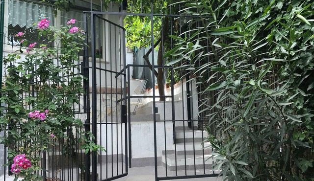 Downtown, with private garden away from traffic noise, GARDEN House