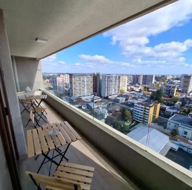 Dpto céntrico con increíble vista y terraza amplia