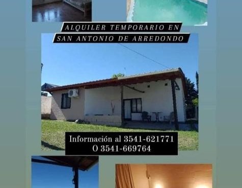 Dpto SAN ANTONIO DE ARREDONDO