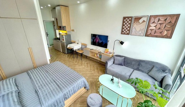 Dr 502 Modern Studio With City View And Kitchen