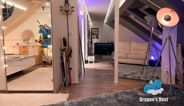 Dragons Nest: Cozy & Modern Attic Loft Nuremberg